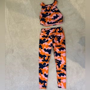 Splits59 Camo Leggings and Top Set